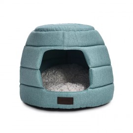 2022 Factory Direct Selling New Style PP Cotton Form Cushion Safety Dog Bed Pet Cave House 