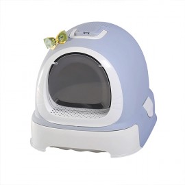 Plastic Cat Toilet Box Trays Simple Cute Cat Head Cat Litter Box 