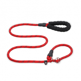 Wholesale multi-color nylon pet P rope pet chain traction puppy training explosion-proof dog leash 