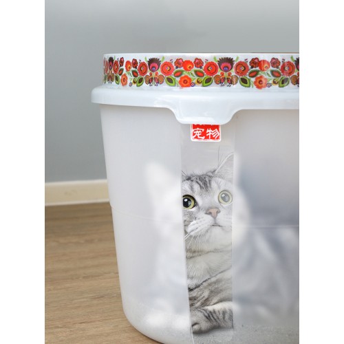 Low price guaranteed quality self-cleaning cat litter box and square automatic cat litter box